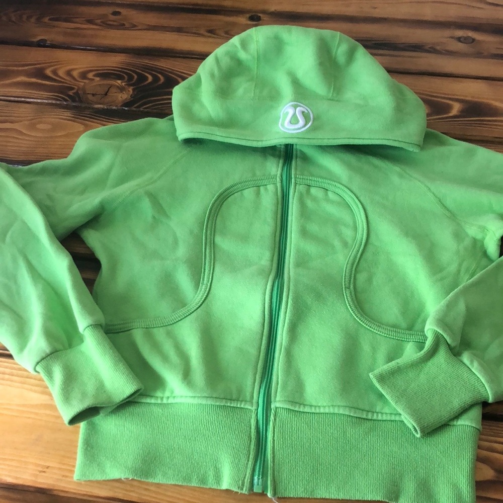 Green Lululemon Scuba sweater
